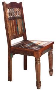 COLORES szék lakkozott indiai öregfa