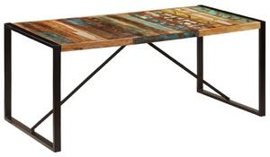 VidaXL tömör újrahasznosított fa étkezőasztal 180 x 90 x 75 cm