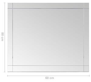 VidaXL üveg falitükör 80 x 60 cm