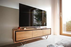STONEGRACE-II prémium akác TV-szekrény - 145/200cm