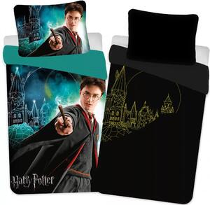 Harry Potter sötétben világító ágynemű huzat 140×200cm, 70×90 cm