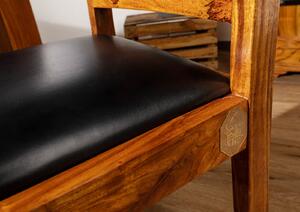 Massziv24 - CAMBRIDGE Akácfa szék 45x50x100 méz, lakkozott, 6 darabos készlet