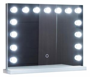 AQUAMARIN Fürdőszobatükör Holywood LED 58 x 43 cm