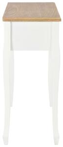 VidaXL 280044 Dressing Console Table with 3 Drawers White