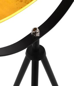 VidaXL fekete-arany állólámpa E27 41 cm