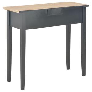 VidaXL 280055 Dressing Console Table Black 79x30x74 cm Wood