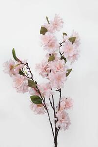 Rózsaszín mű cseresznye ág 90cm