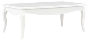 VidaXL 280000 Coffee Table White 110x60x40 cm Solid Pine Wood