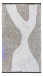 Fehér-bézs mosható pamut szőnyeg 50x80 cm Figura – Mette Ditmer Denmark