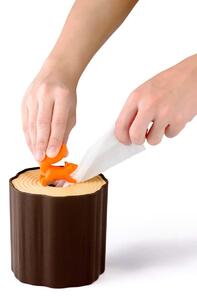 Qualy wc-papír adagoló Squirrel Tissue Log