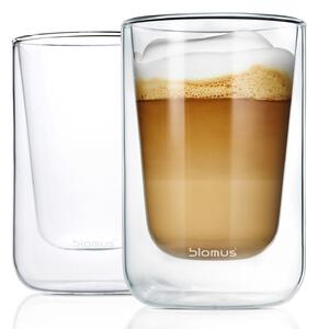 Cappuccino hőálló üvegcsésze szett 250 ml NERO Blomus