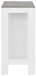 VidaXL fehér bárasztal polccal 110 x 50 x 103 cm