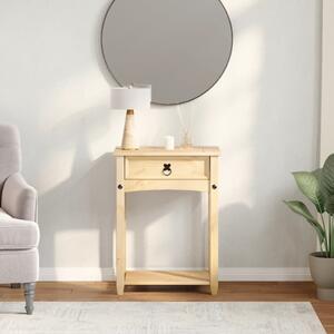 VidaXL Corona tömör fenyőfa konzolasztal 55 x 35 x 73 cm