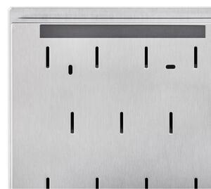 Blomus Kulcstartó szekrény mágneses ajtóval VELIO fehér 20 x 30 cm
