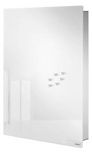 Blomus VELIO kulcstartó szekrény mágneses ajtóval, 40 x 30 cm, fehér