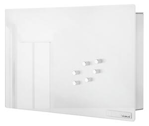 Blomus Kulcstartó szekrény mágneses ajtóval VELIO fehér 20 x 30 cm