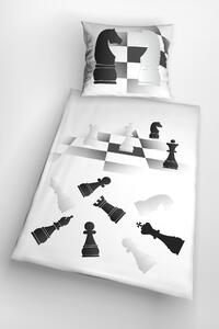 Glamonde 3d ágyneműhuzat Chess cipzárral 140×200 cm