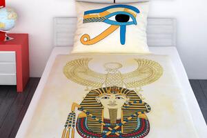 Glamonde 3d ágyneműhuzat Tutanchamon cipzárral 140×200 cm