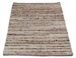 Vastag gyapjú szőnyeg Rustic 70x130 szövött rongyszőnyeg