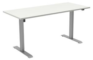 Elex állítható asztal 160×68 világos szürke