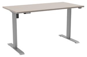 Elex állítható asztal 140×68 sandgreige
