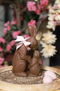 Kerámia húsvéti csoki nyulak 31cm