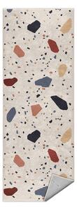 Krémszínű mosható futószőnyeg 80x200 cm Cracked Terrazzo – Mila Home