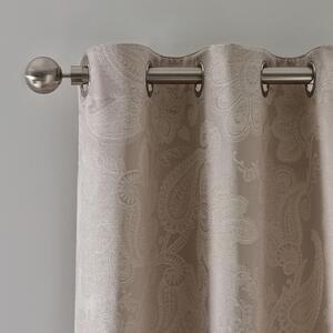 Bézs jacquard függöny szett 2 db-os 168x229 cm Opulent Jacquard – Catherine Lansfield