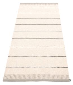Világosszürke-krémszínű kültéri-beltéri futószőnyeg 85x200 cm Belle Warm Grey – Pappelina
