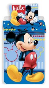 Disney Mickey ágyneműhuzat hello 140x200cm 70x90cm