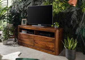 Massziv24 - MONTREAL TV asztal 130x58 cm, barna, paliszander