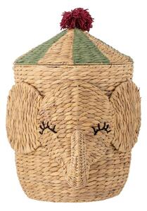 Natúr színű vízijácint játéktároló kosár ø 35x50 cm Bobo – Bloomingville Mini