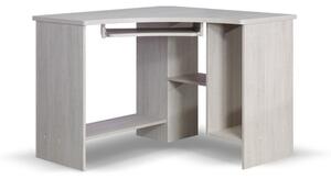 TENUS íróasztal rohový, 76x100x100 cm, santana tölgy