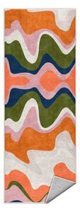 Narancssárga mosható futószőnyeg 60x230 cm Squiggly Orange – Mila Home