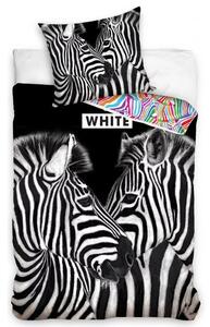 Zebra ágyneműhuzat white 140x200cm 70x90cm
