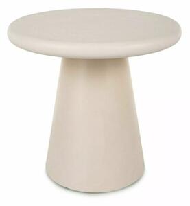 Aurora Dohányzóasztal MDF Mikrocement Écru