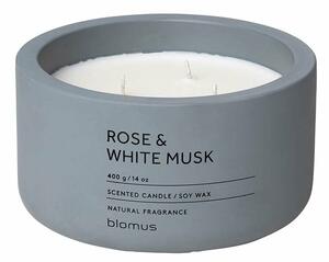 Blomus szója gyertya Rose & White Musk