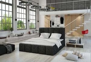 HEDVIKA kárpitozott ágy, 180x200 cm, berlin 03