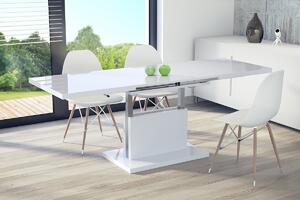 ASTON fehér fény, összecsukható és kihajtható asztal