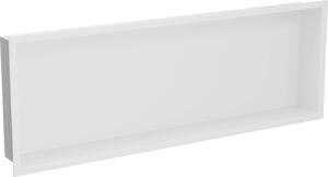 Mexen X-Wall-R, falra szerelhető polc gallérral 90 x 30 cm, fehér, 1920903010