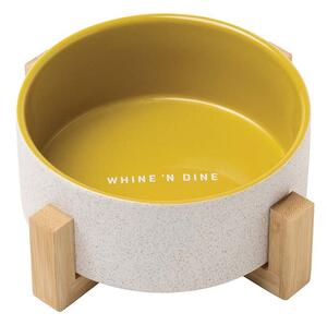 Field + Wander kutyatál állvánnyal Ceramic Dog Bowl