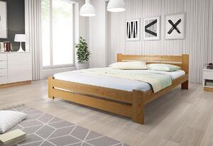 P/ HEUREKA ágy + matrac + ágyrács AJÁNDÉK, 140x200 cm, natúr-lakk