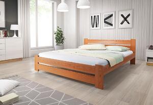 P/ HEUREKA ágy + MORAVIA matrac + ágyrács AJÁNDÉK, 160x200 cm, natúr-lakk