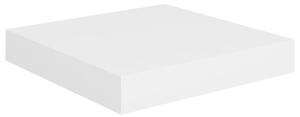 VidaXL 4 db fehér MDF lebegő fali polc 23 x 23,5 x 3,8 cm
