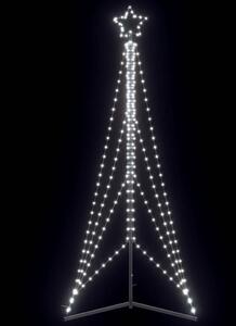 Hideg fehér LED karácsonyfa 483 LED 240 cm