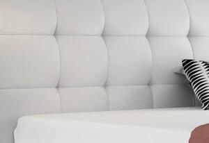 Kárpitozott ÁGY BERAM + matrac DE LUX, 180x200, madryt 1100