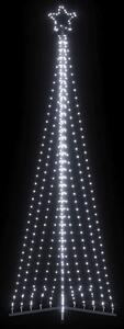 Hideg fehér LED karácsonyfa 495 LED 300,5 cm