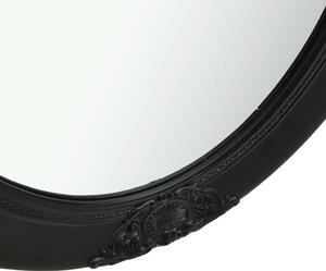 VidaXL fekete barokk stílusú fali tükör 50 x 70 cm