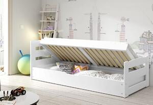 ARDENT P1 gyerekágy + matrac + AJÁNDÉK ágyrács, 90x200 fehér
