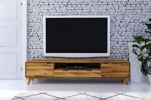 Massziv24 - SKANE TV asztal 220x48 cm, tölgy, természetes
